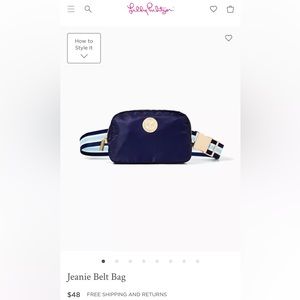 NWT Lily Pulitzer Fanny Pack